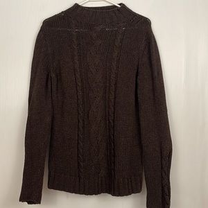 Vintage Esprit Brown Mock Neck